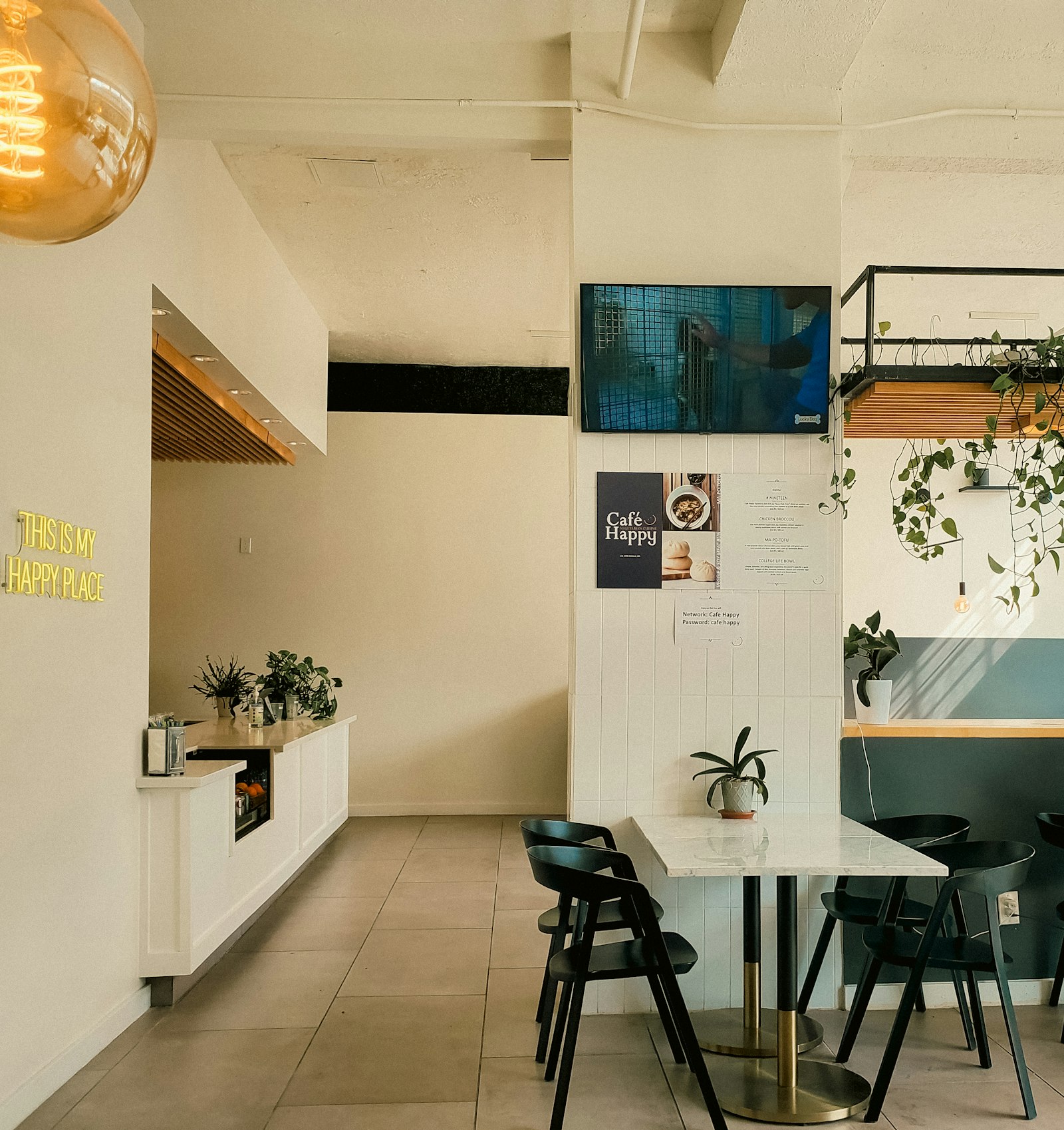 Cafe interior design
