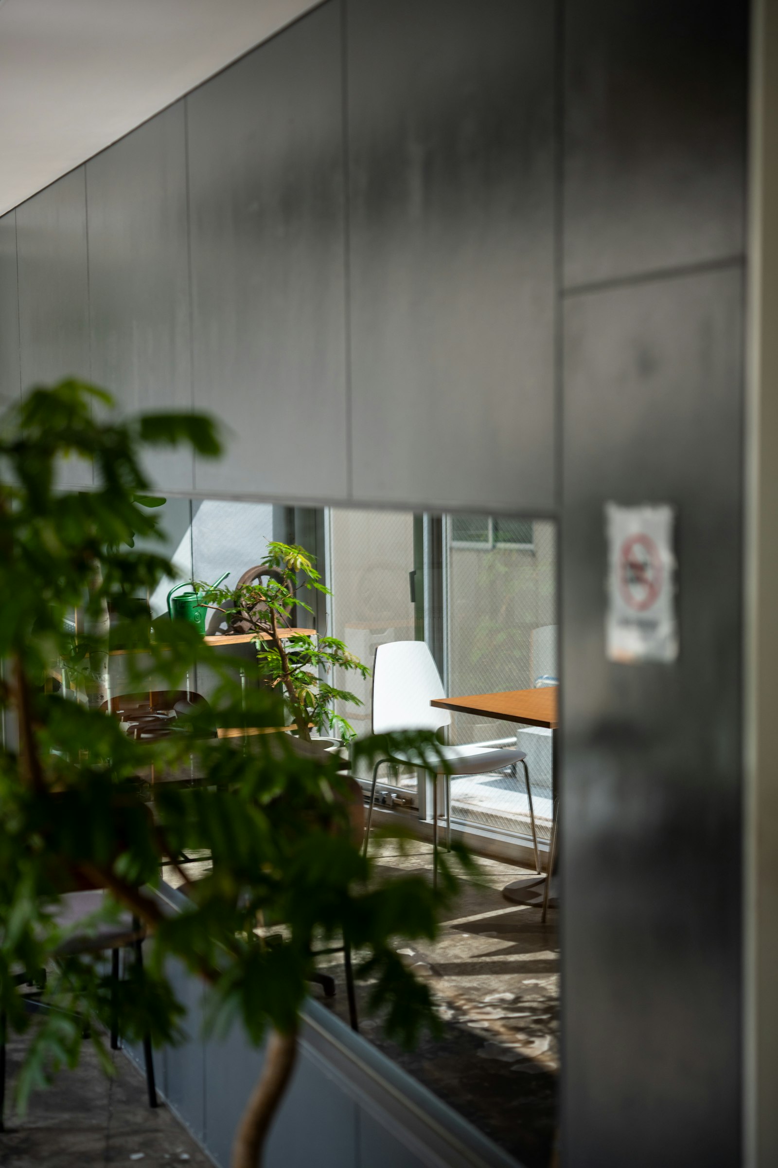 Refined commercial workplace interior