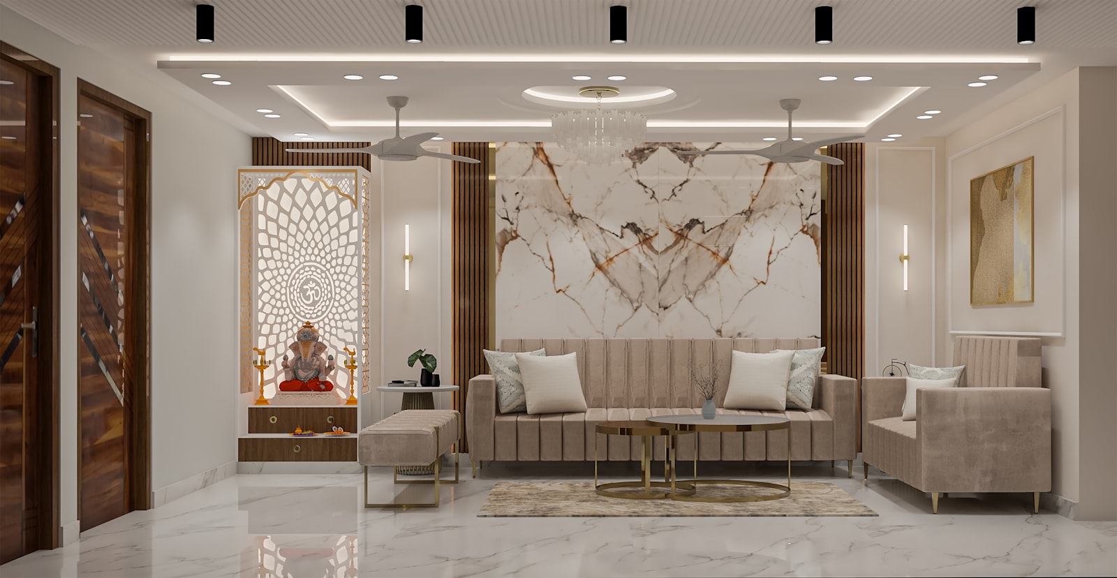 False Ceiling & Lighting